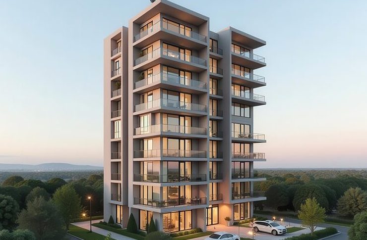 Shapoorji Pallonji The Vastion, Hadapsar Annexe, Pune, artist impression