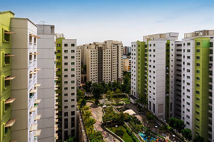 Shapoorji Pallonji projects in Binnypet, artist impression