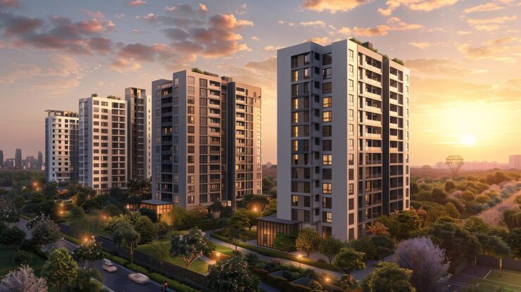Shapoorji Pallonji projects in Virar, artist impression