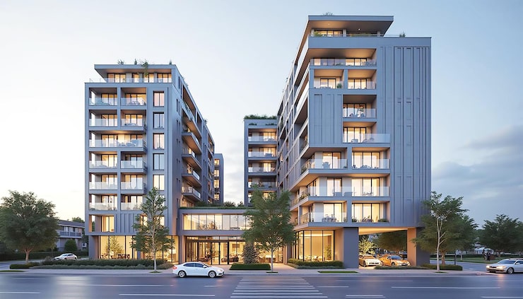 Shapoorji Pallonji projects in Sewri, artist impression