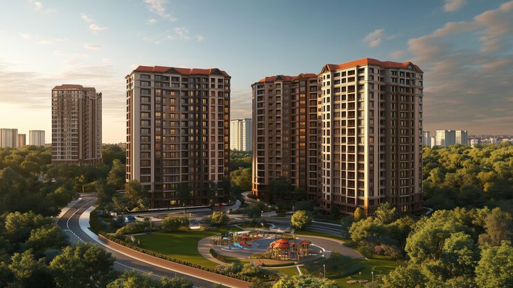 Shapoorji Vanaha Verdant, Bavdhan, artist impression