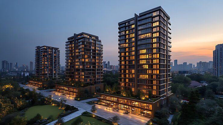 Shapoorji Pallonji US Open, Mulund West, artist impression