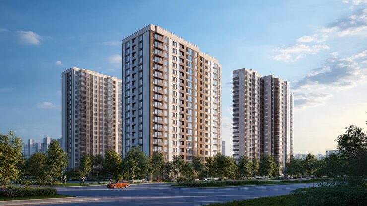 Shapoorji Pallonji Oyster, Thane West, artist impression
